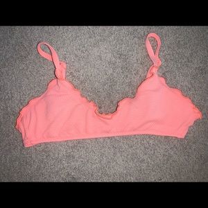 AERIE orange swimsuit